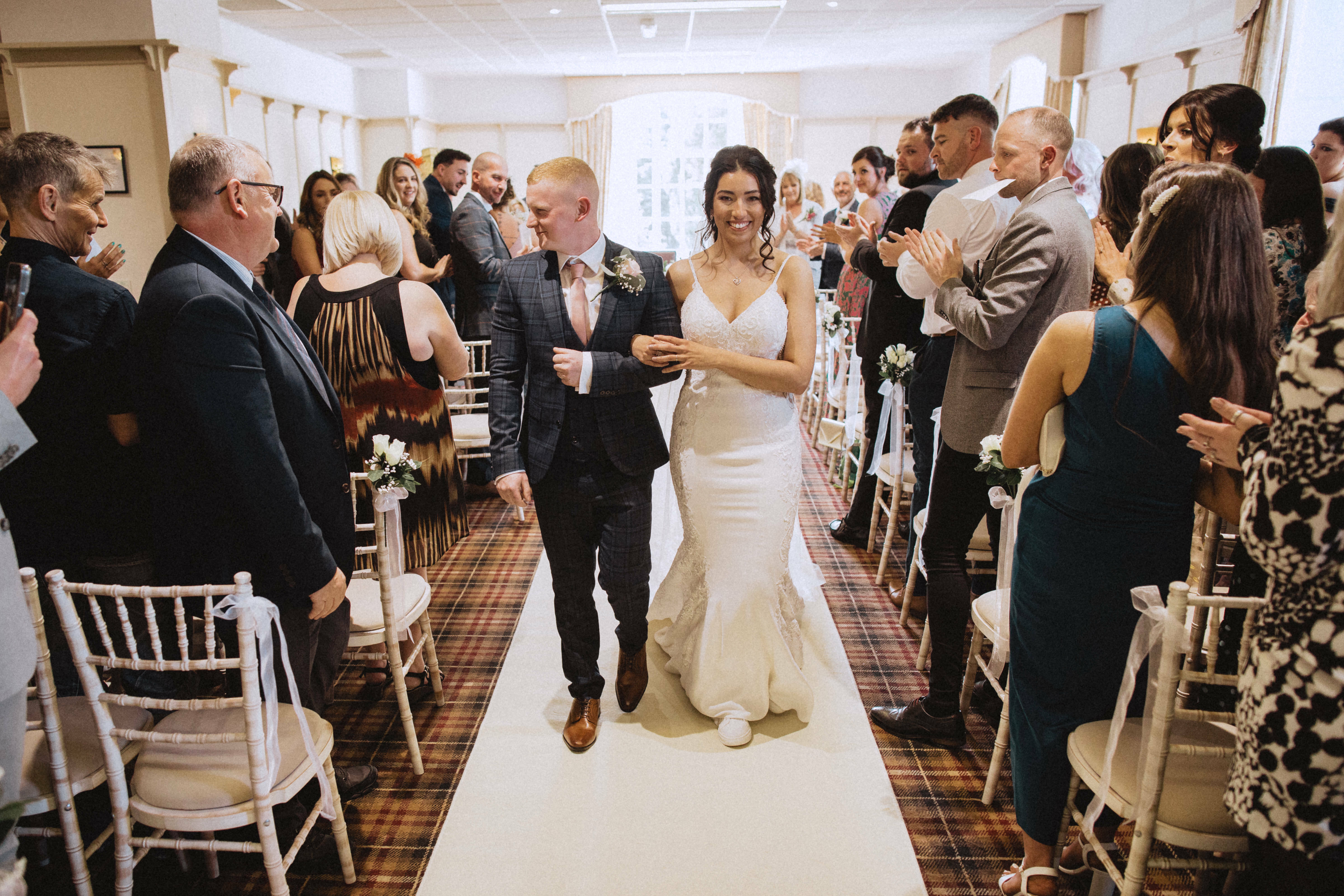 Wedding photography at The Royal Victoria Hotel
