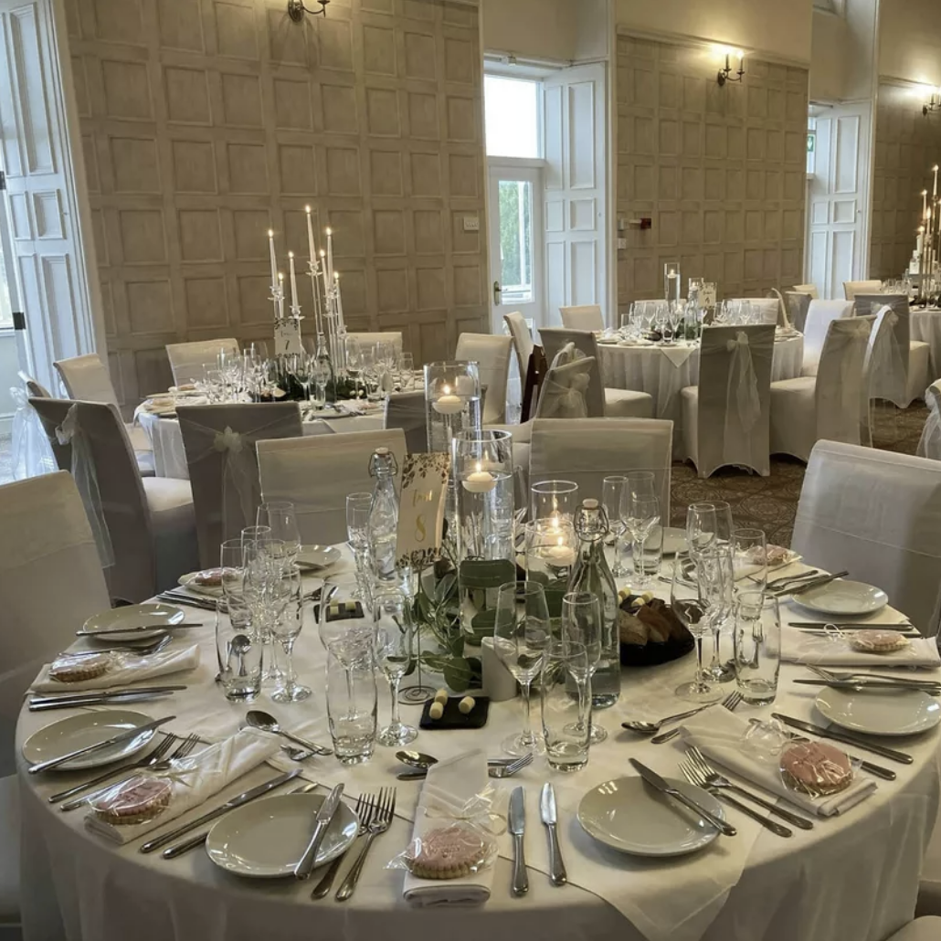 Wedding ceremony room at The Royal Victoria Hotel