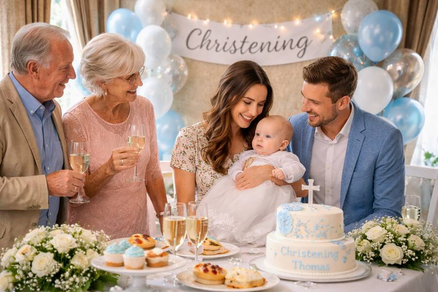 Christening at The Royal Victoria Hotel