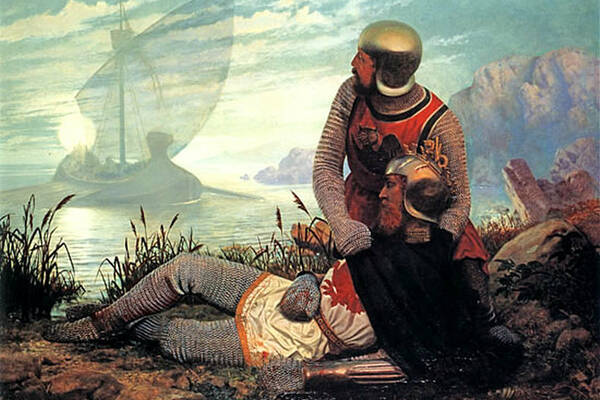 The Death of King Arthur by John Garrick