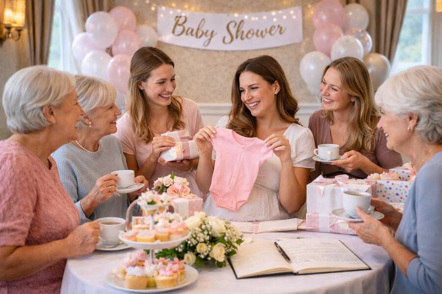 Baby Shower at the Royal Victoria Hotel